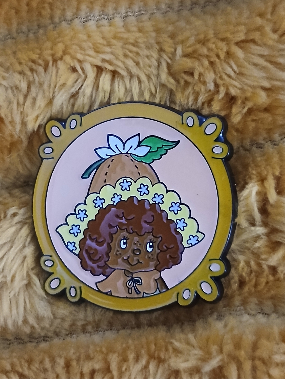 Lemon Meringue Enamel Pin Strawberry Shortcake Floral Bioworld